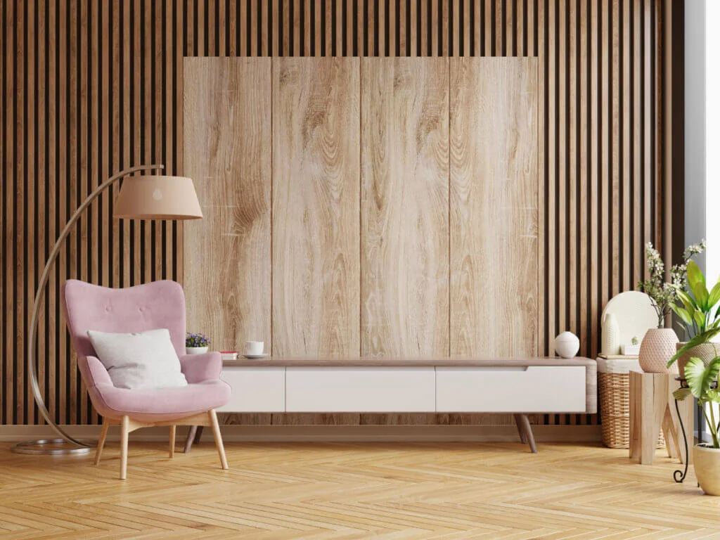panouri decorative lemn perete living legenda casei