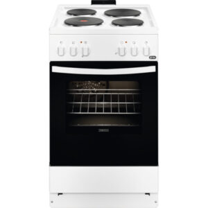 Aragaz Zanussi ZCE550H1WA, Electric, 4 arzatoare, Clasa A