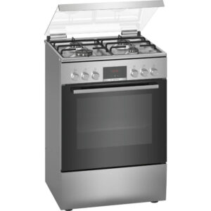 Aragaz mixt Bosch HXN39BD50, Cuptor electric, 4 arzatoare, Clasa A