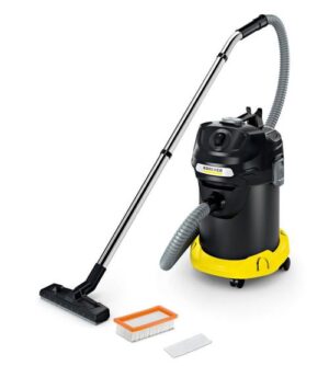 Aspirator pentru cenusa Karcher AD 4 Premium 1.629-731.0, 600 W, 17 L (Negru/Galben)