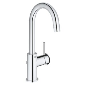 Baterie baie lavoar Grohe Start Classic marimea L, crom, furtune flexibile, cartus ceramic-23783000