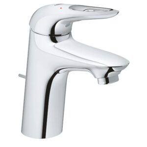 Baterie lavoar Grohe Eurostyle, marimea S, ventil inclus, crom lucios