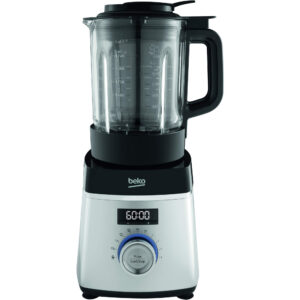 Blender Beko Soup maker ProWellness SMM888BX, 1800 W, 1.75 l, 4 viteze, Argintiu/Negru