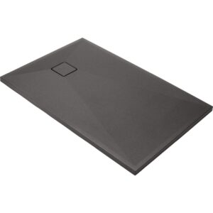 Cadita dus compozit slim antracit 120×80 cm Deante, Correo