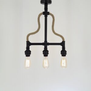 Candelabru All Design, metal, 38×50 cm, Black