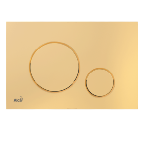 Clapeta actionare wc auriu lucios Alcaplast 675