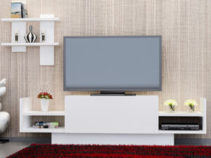 Comoda TV Bahar – Alb