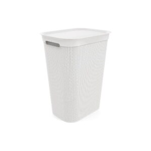 Coș de rufe alb din plastic 50 l Brisen – Rotho