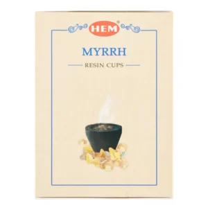 Cupe cu resina - Hem Myrrh - Set 10 Buc
