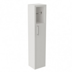 Dulap baie cu suport hartie igienica Kalune Design 854KLN4302, 70x15 cm, strat melaminat, alb