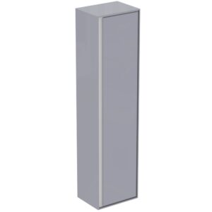 Dulap baie suspendat Ideal Standard Connect Air, 160 cm, o usa, gri deschis lucios