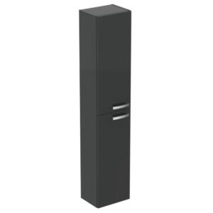 Dulap baie suspendat Ideal Standard Tempo, 150 cm, 2 usi, gri lucios