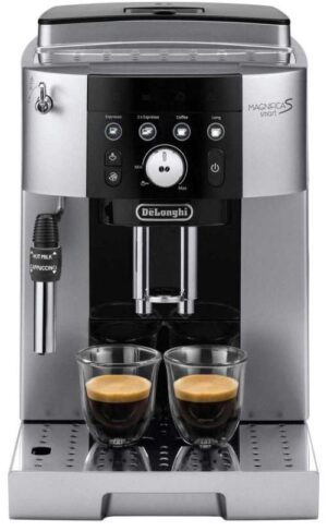 Espressor De’Longhi Magnifica S Smart ECAM250.23.SB, 1450 W, 15 bari (Negru/Argintiu)