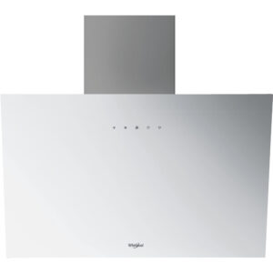 Hota decorativa Whirlpool WHVP 62F LT W, 495 m3/h, 4 trepte de viteza + Booster, 1 motor, Clasa A