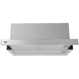 Hota incorporabila Beko HNT61520XH, 574 mc/h, 3 trepte, Iluminare LED, Filtru metalic, 60 cm, Inox, Clasa A