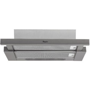 Hota telescopica Whirlpool AKR 749/1 IX, 371 mc/h, 1 motor, 60 cm, Inox