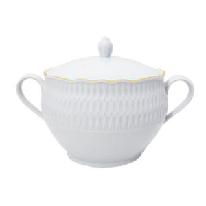 MINERVA Supiera cu capac portelan 3000 ml