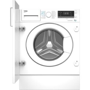 Masina de spalat rufe cu uscator incorporabila Beko HITV 8733 B0, 1400 RPM, Spalare 8 kg, Uscare 5 kg, Clasa D