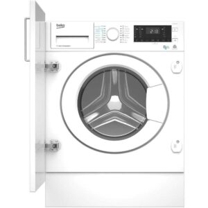 Masina de spalat rufe cu uscator incorporabila Beko HITY854310F, 1400 RPM, Spalare 8 kg, Uscare 5 kg, Clasa A