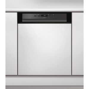 Masina de spalat vase semi-incorporabila Whirlpool WBC 3B19 B, 13 Seturi, 5 Programe, Clasa A+