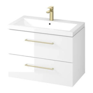 Mobilier baie alb