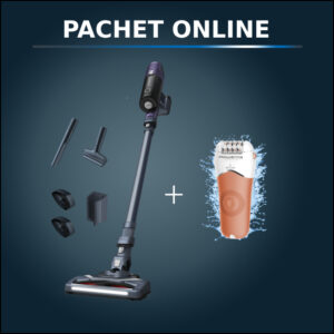 Pachet PROMO Rowenta Aspirator vertical fără fir X-Pert 6.60 Essential RH6838WO si Epilator Aqua Soft EP4920F0 4 accesorii
