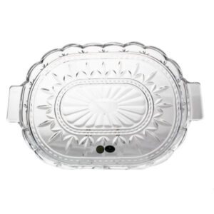 Platou cristal Bohemia 46 cm