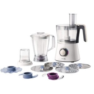 Robot de bucatarie Philips Viva Collection HR7762/00, 750 W, 2 viteze + Puls, bol 1.5 l, Bej