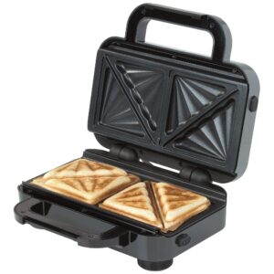 Sandwich-maker Breville Deep Fill VST041X-01, 850W, Argintiu/Negru
