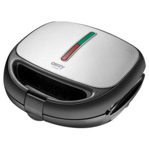 Sandwich maker multifunctional 6 in 1, CAMRY CR3057, 1200W, Protectie la supraincalzire (Negru)