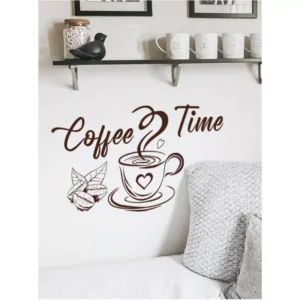 Sticker Perete Autocolant "Coffee Time" - 36884