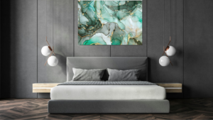 Tablouri dormitor matrimonial 3d canvas abstract decorativ pictat manual legenda casei