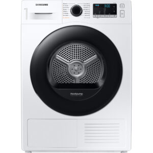 Uscator de rufe Samsung DV70TA200AE/LE, Pompa de caldura, 7 kg, Usa reversibila, Tehnologia OptimalDry, Quick Dry, Clasa A+++