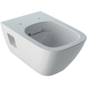 Vas Wc suspendat rimless forma dreptunghiulara alba Geberit Selnova