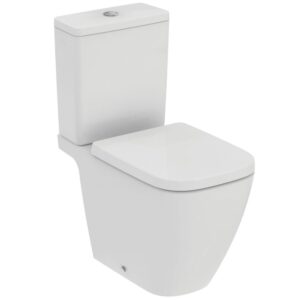 Vas wc stativ rimless Ideal Standard i.life B cu functie bideu, rezervor si capac inclus