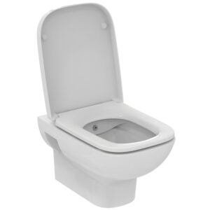 Vas wc suspendat rimless Ideal Standard i.Life A cu functie bideu si capac inclus