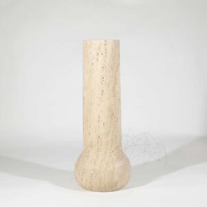 Vaza Decorativa Autograph-Milano Travertin Classic, 50 x 20 x 10 cm