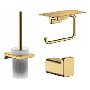 Accesorii baie aurii