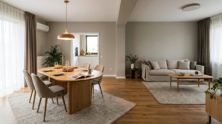 amenajare living cu zona de dining integrata ghid complet de inspiratie si alegere legenda casei
