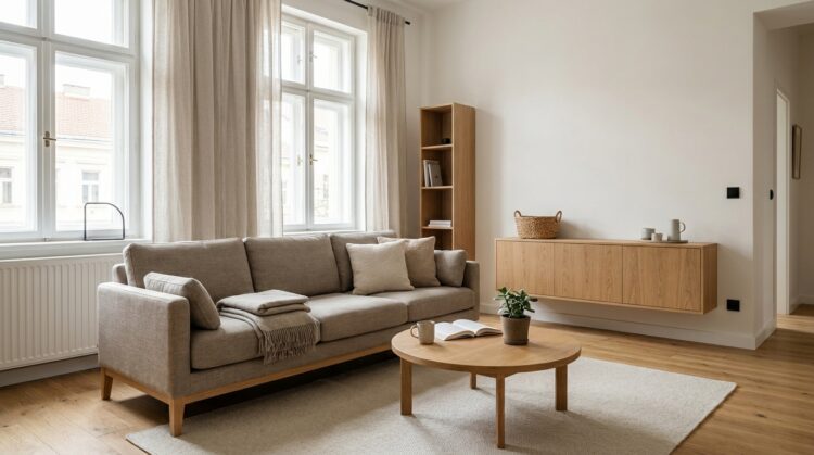 amenajare living scandinav pozitionarea pieselor de mobilier legenda casei