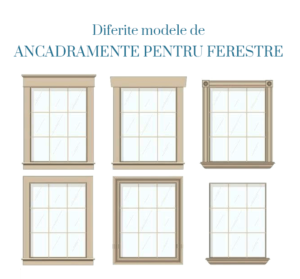 ancadrament fereastra tipuri modele interior exterior legenda casei