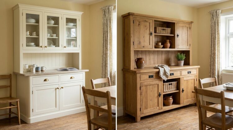 bufet bucatarie stil clasic vs stil rustic legenda casei