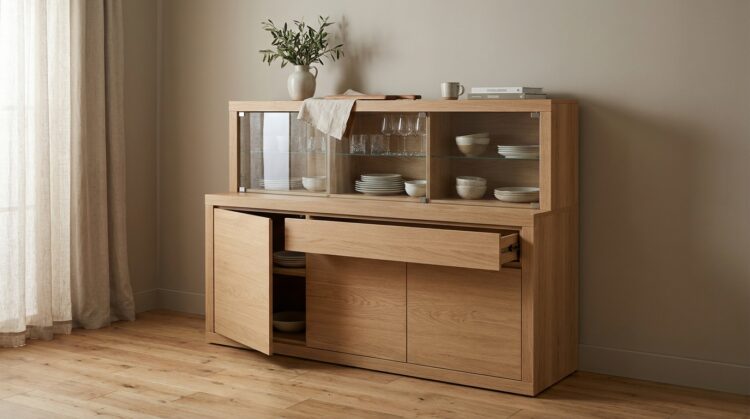 bufet mdf furnir living sau bucatarie legenda casei