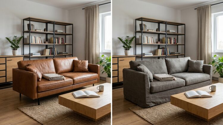 canapea stil industrial zona relaxare living legenda casei