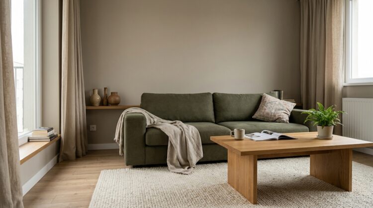 combimatie culoare accent living legenda casei
