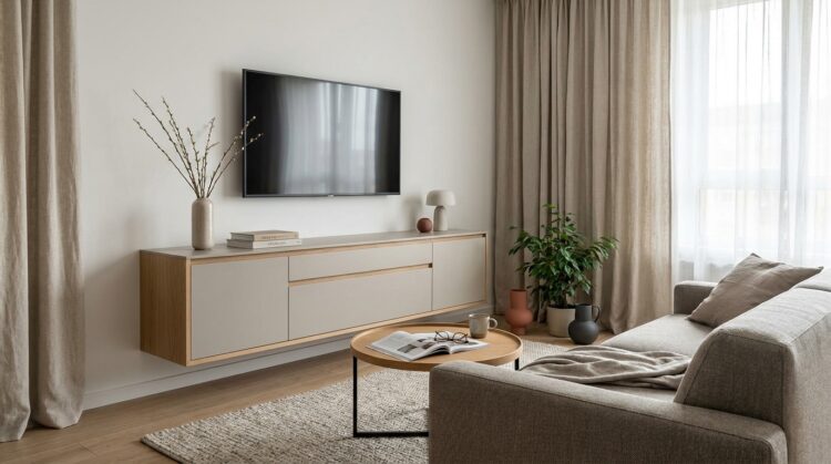 comoda amenajare living modern depozitare fara compromis legenda casei