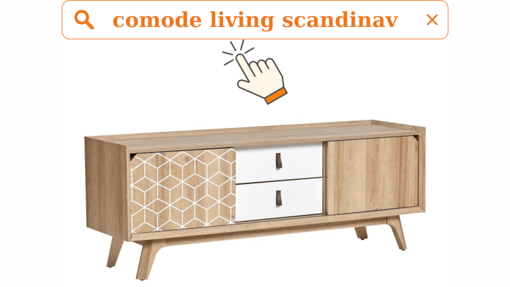 comoda lemn living scandinav mobila sufragerie stil nordic, legenda casei