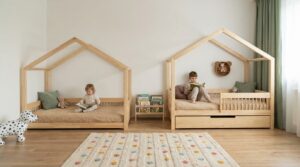 cum alegi intre un pat montessorii vs casuta legenda casei