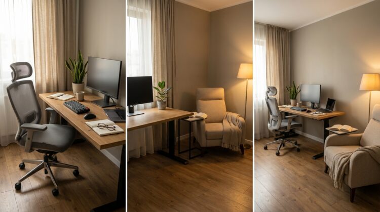 fotoliu birou vs scaun ergonomic cand ai nevoie de fiecare legenda casei