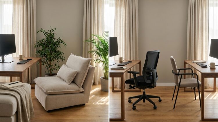 fotoliu birou vs scaun ergonomic greseala frecventa legenda casei